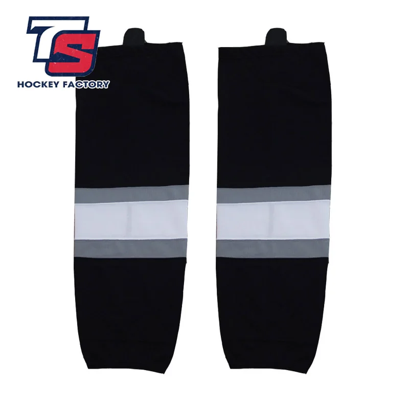 Cool hockey free shipping 100% Polyester Breathable kings Ice Hockey Socks Cheap Shin Guards W012 high quality men women sport