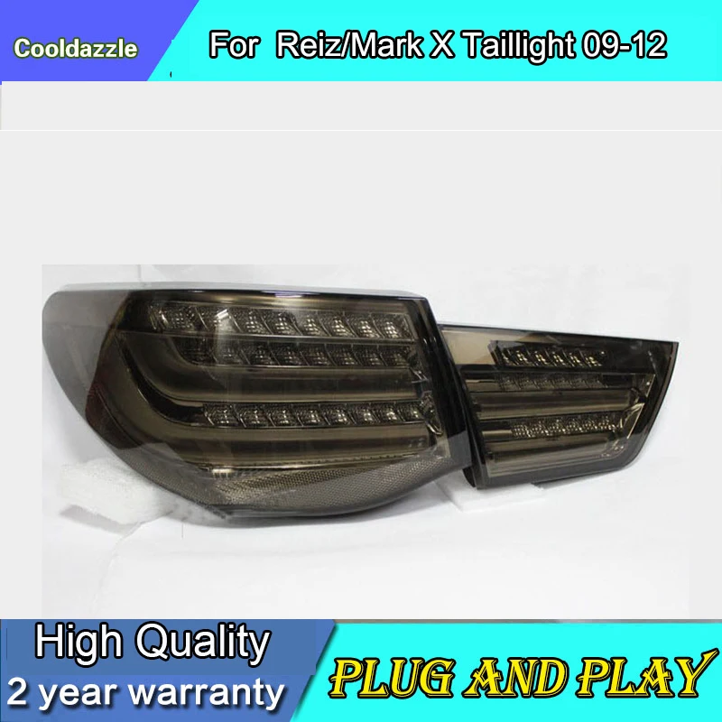 Для Toyota Reiz Mark X светодиодный фонарь светильник s 2009 2010 2011 2012 год задний с парковки
