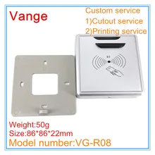 1 шт./партия салфетки карты проект коробка 86*86*22 мм ABS пластиковые корпусы для устройств diy для контроля доступа индуктивное оборудование