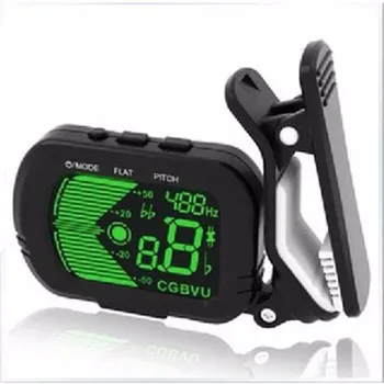 

Musedo T-40 Accurate and Easy to Use Clip-on Tuner For Chromatic Guitar Bass Violin C Key Ukulele D Key Uklele