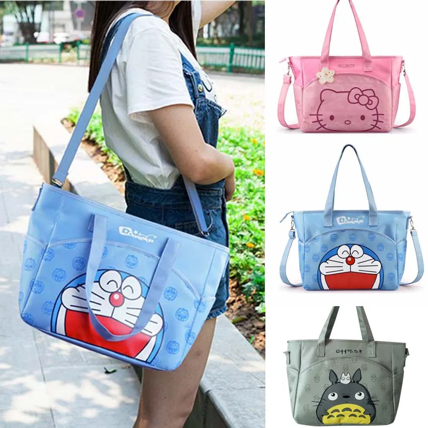 

Oxford Cartoon Mummy Bag Women Casual Shopping Diaper Bag Cartoon Stroller Bag Women Should Tote Picnic Bag 3 Colors