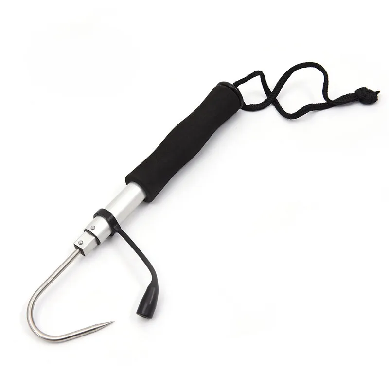 New Product Fishing Stainless Steel Telescopic Hook 60cm Saltwater
