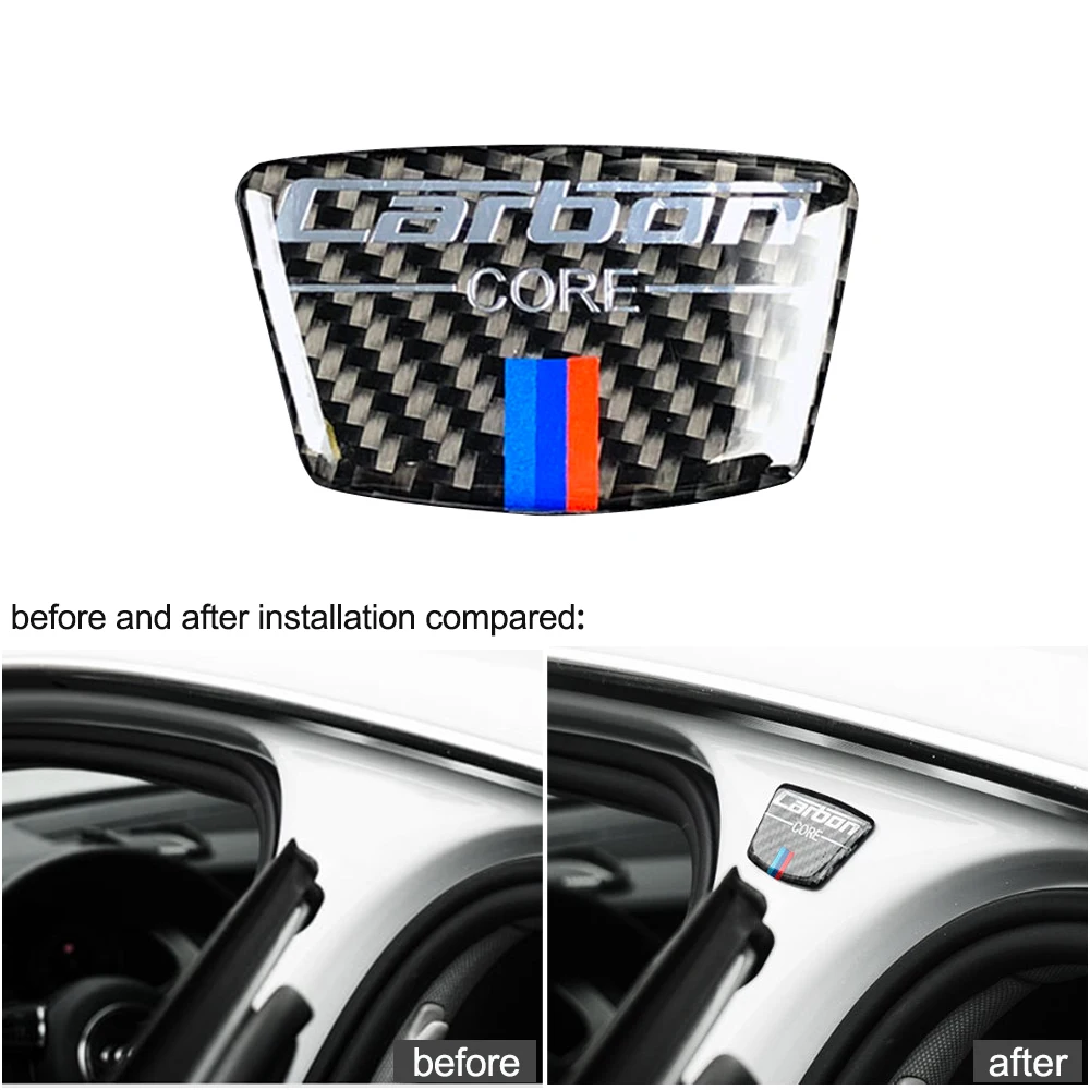 Carbon Fiber Car Sticker For Bmw E46 E39 E60 E90 F30 F34 F10 1 2 3 5 7 Series x1 x3 x5 x6 Carbon