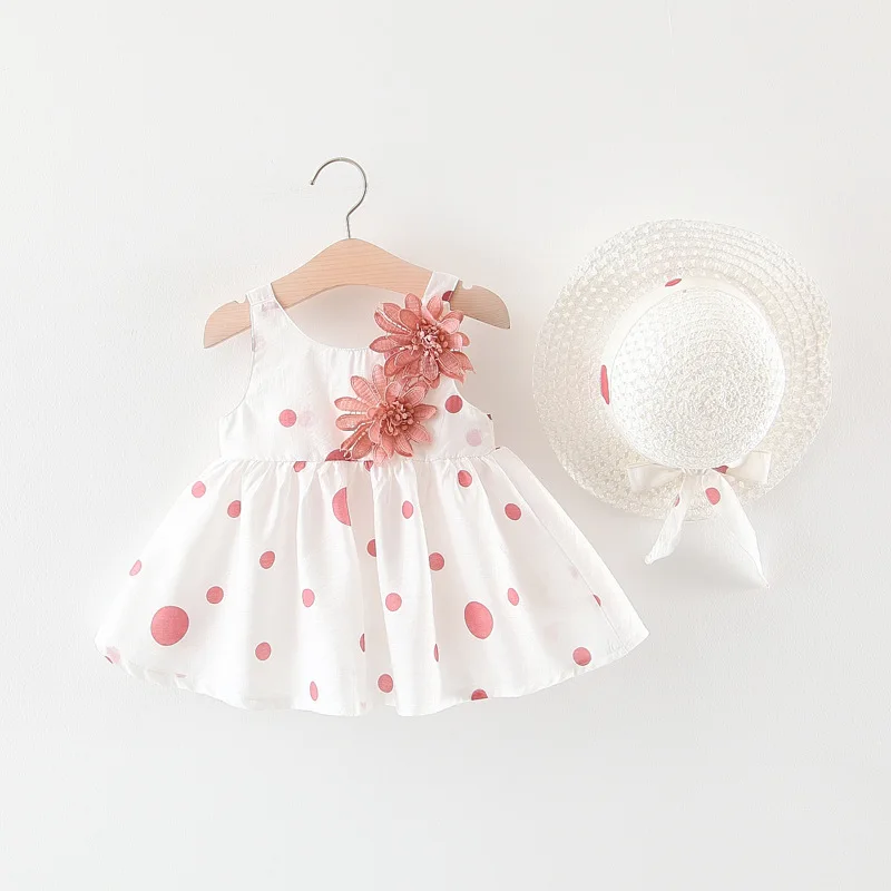 Новинка; vestido infantil; детское платье с принтом для маленьких девочек; летние платья без рукавов с героями мультфильмов; вечерние платья в сеточку; милый подарок - Цвет: Розовый