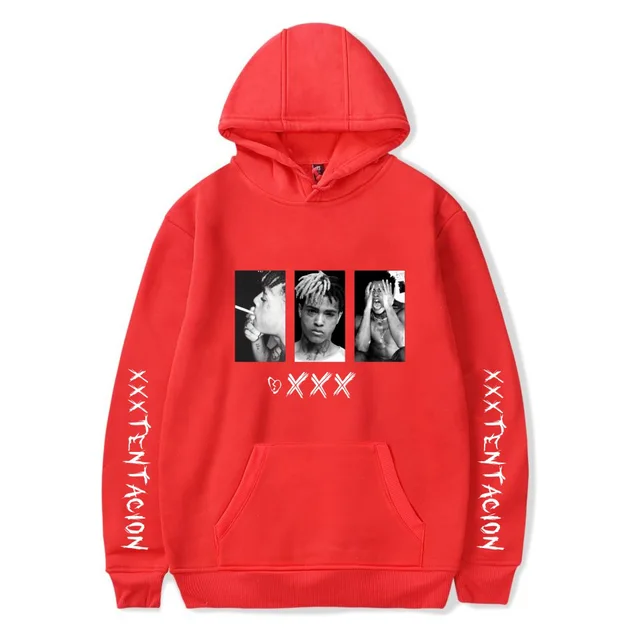 Pink xxxtentacion hoodie Clearance