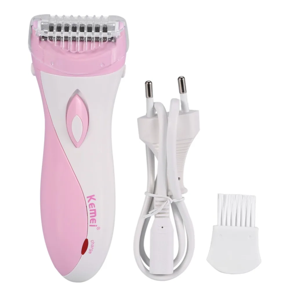 

110-240V Womens Electric Lady Shaver Razor Epilator Arm Leg Armpit Body Hair Remover Trimmer Rechargable for Face Body