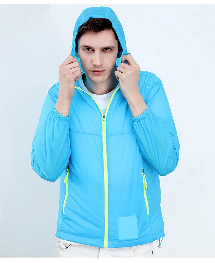 Air conditioning Jackets Summer Thin Breathable Cooling Fan Clothes Couples Outdoor Anti-heat Fishing Working Fan Clothing (17)