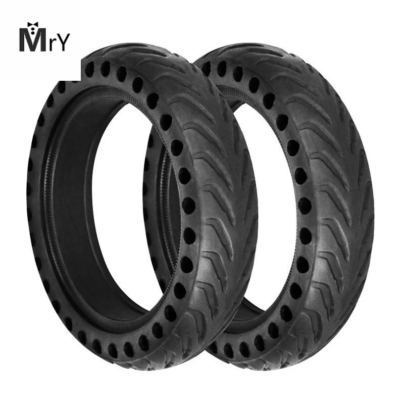

MAHAQI 2PCS/set Upgraded Solid Hollow pneu wheel for Xiaomi Mijia M365 Electrique Scooter Hot Sale
