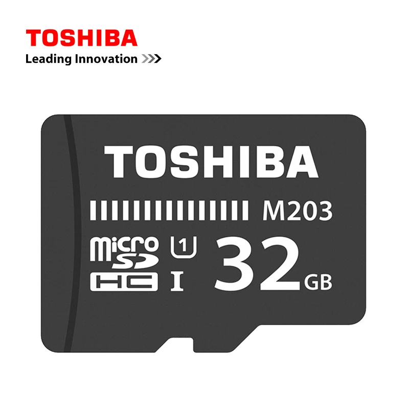 Оригинальная Micro SD карта TOSHIBA M203, UHS-I, 16 ГБ, 32 ГБ, MicroSDHC, 64 ГБ, 128 ГБ, MicroSDXC, карта памяти U1, класс 10, FullHD, TF карта - Емкость: 32 Гб