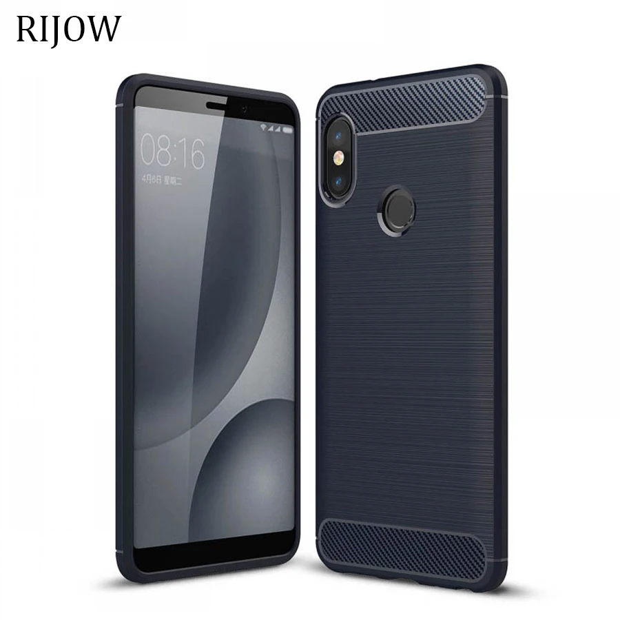 

RIJOW for Xiaomi Redmi Note 5 Pro Case 64GB Silicone Armor Shockproof Back Cover Rugged Case Xiomi Redmi Note 5 Pro Global