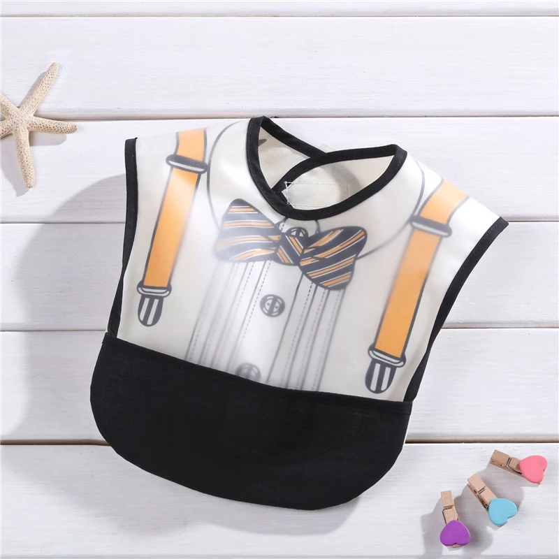 

Baby Boy Stuff Cute Girl Bib for Newborns Burp Cloth Baby Cotton Waterproof Bib Cartoon Eating Clothes Anti-dressing Bib