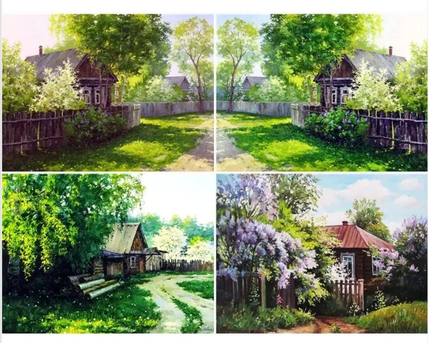 Алмазная картина полный квадратный пейзаж стразы картины алмазная вышивка