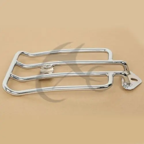 

Chrome Solo Seat Luggage Support Shelf Rack For Harley XL Sportsters 04-15 13