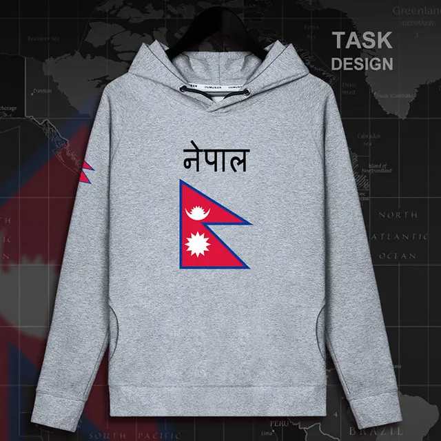 Nepal NPL Nepali Nepalese NP mens hoodie pullovers hoodies men
