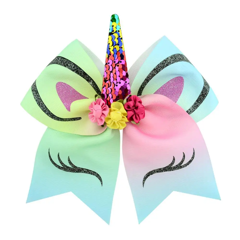 1 шт. 7 дюймов модный качественный галстук-бабочка смешной мультфильм ручной работы детский бант резинка 870 - Цвет: 870-4