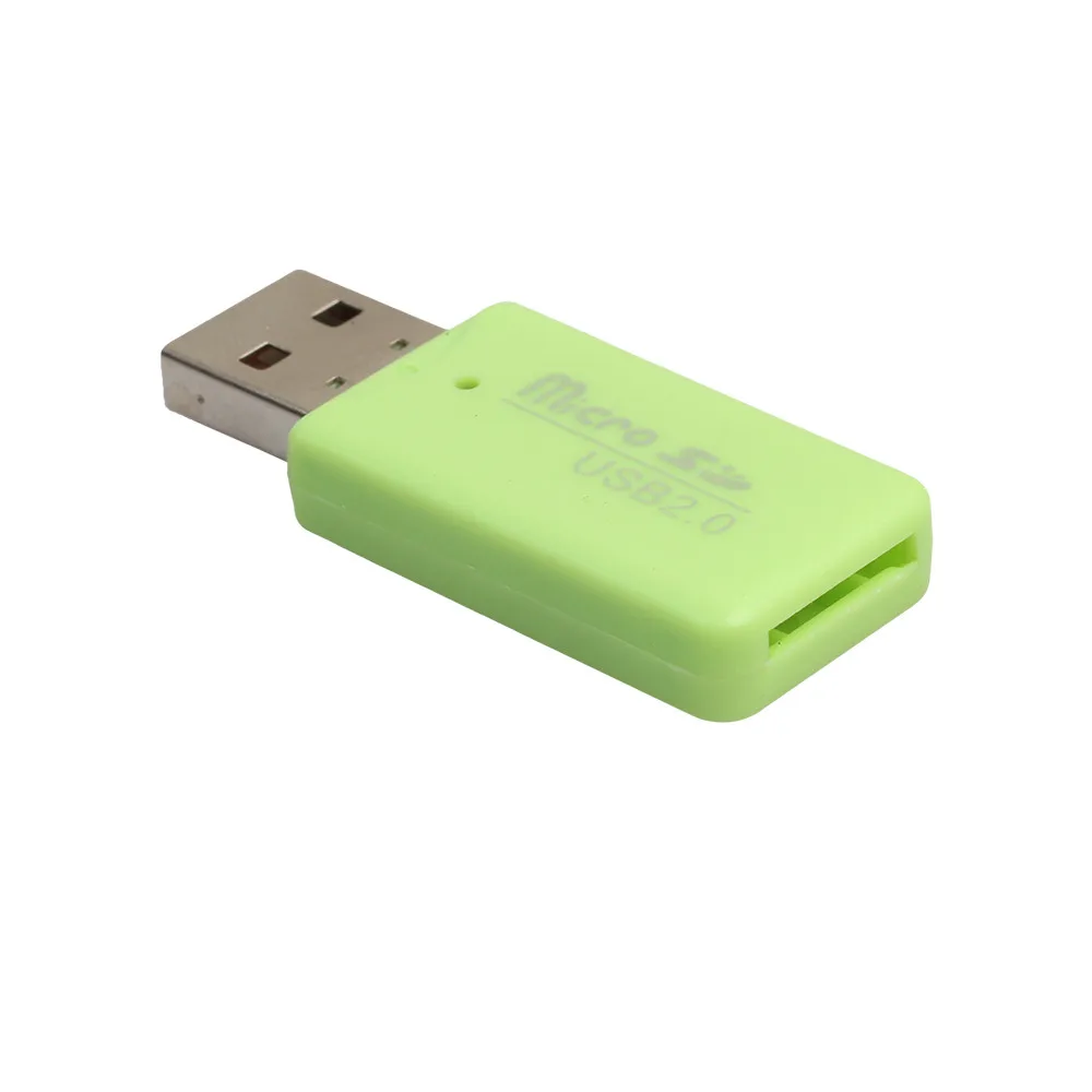 Высокая Скорость Mini USB 2,0 Micro SD TF T-Flash устройство чтения карт памяти адаптер и высокое качество супер мини размер, тонкий