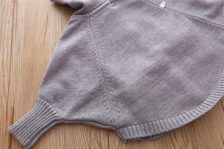  Fanfiluca Girls Sweater Hooded Batwing Sleeve Cardigan Cartoon Cute 2018 Autumn Winter Toddler Girls Cardigan New Year Costume 19