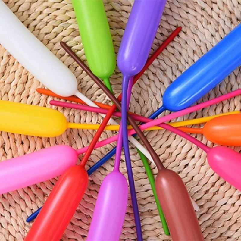 

20pcs/lot Cute DIY Magic Long Balloons for Modeling Birthday Wedding Party Latex Twist Balloons BK Thailand HIgh Quality Balloon