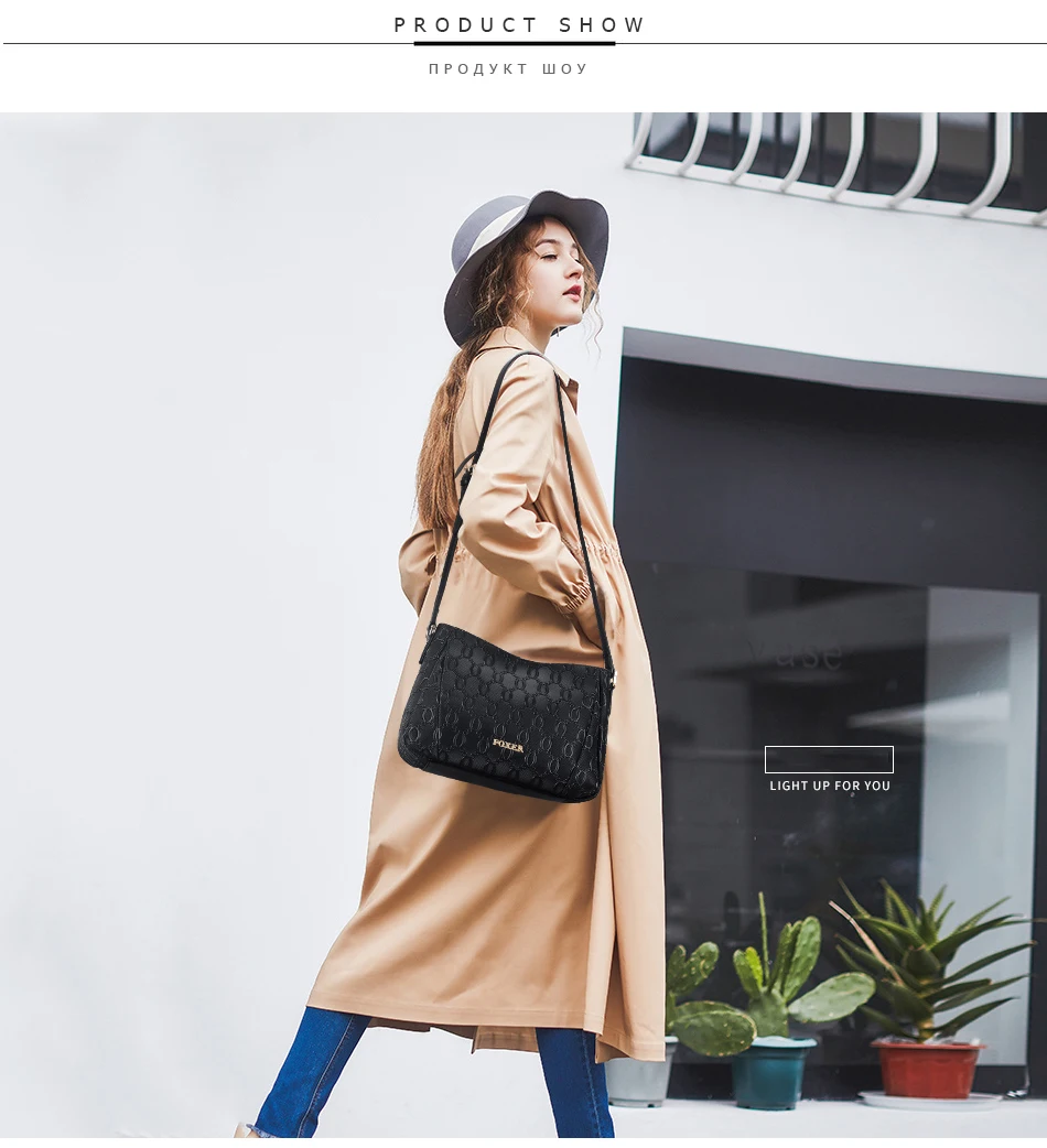 de Moda saco embossing bolsa de Ombro