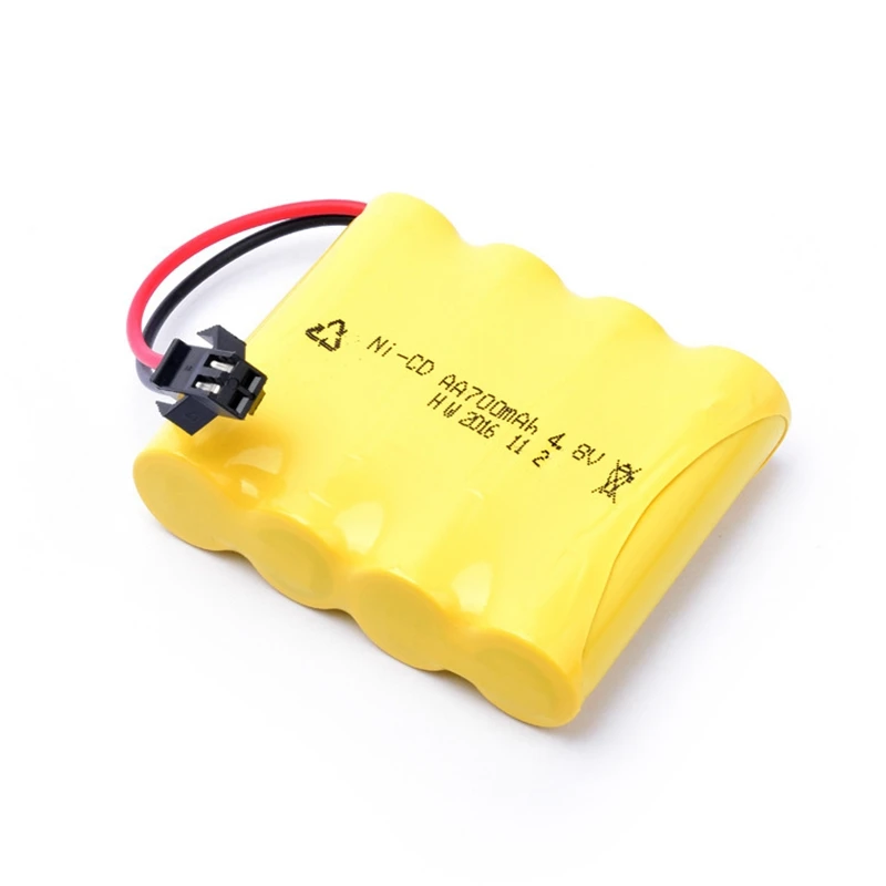 4,8 V 700mAh NI-CD аккумуляторная батарея 1 комплект 4* AA батареи никель-кадмиевый аккумулятор для игрушечного автомобиля