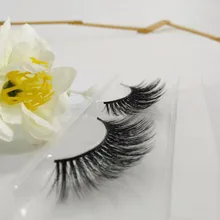 Новинка, 1 пара, носки 3D ручной работы толстые норковые ресницы натуральные накладные ресницы для Красота Макияж Поддельные Наращивание ресниц