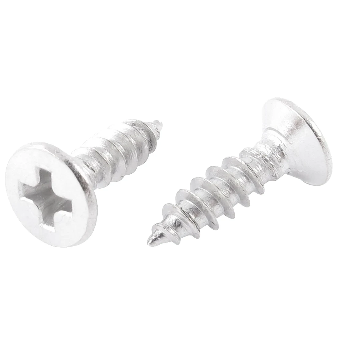 

30Pcs M4*10mm Self Tapping Phillips Flat Head 304 Stainless Steel Screws