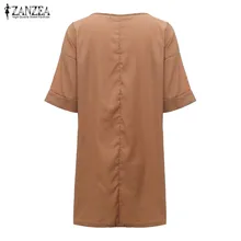 Summer Vestidos 2017 Fashion Women Casual Loose Shirt Dress Sexy Ladies Short Sleeve Solid Mini Dresses Plus Size 3 Colors