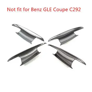 

NOT Fit Coupe Chrome Side Door Handle Bowl Cover For Benz GLE Class W166 2015-16
