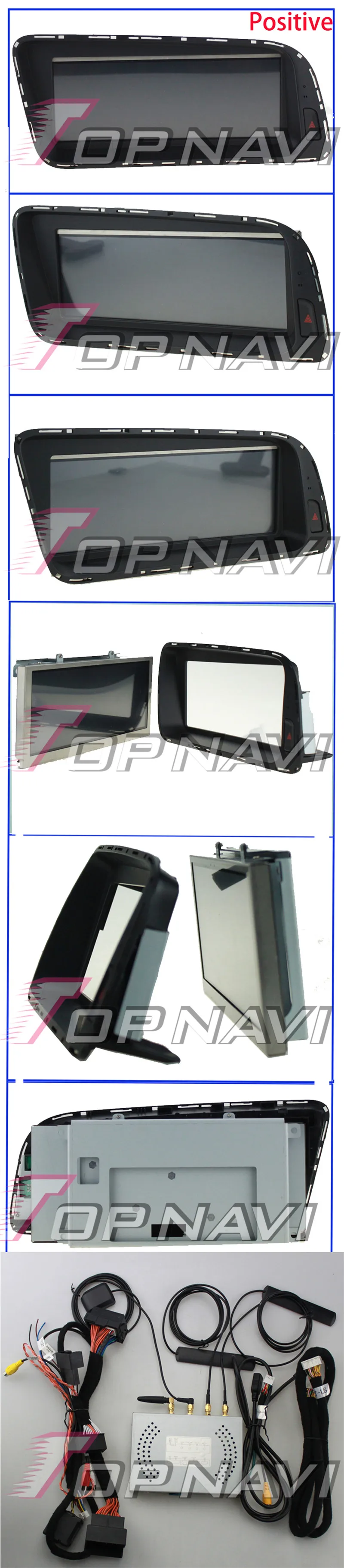 Perfect Topnavi Android 6.0 Car Player Radio Video For Audi Q5 (2010 2011 2012 2013 2014 2015 2016 2017) Stereo GPS Navigation NO DVD 9