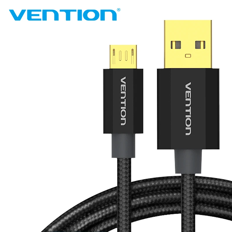 

Vention Micro USB Fast Charger Cable 2m 1m USB Data Cable Mobile Phone Cable for Samsung Galaxy S4 HTC Smart Phone LG Android