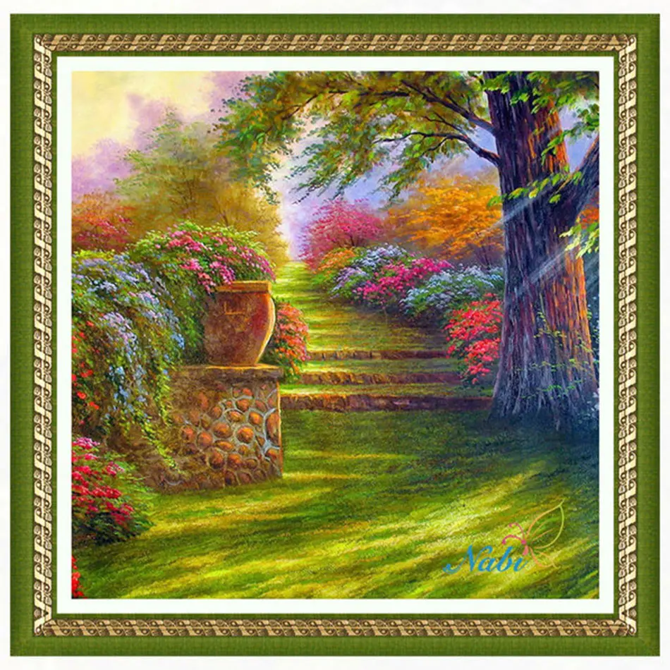 

Square diamond mosaic painting diamond embroidery cross stitch Nature - 3d diy full crystals beadwork kits 2189R