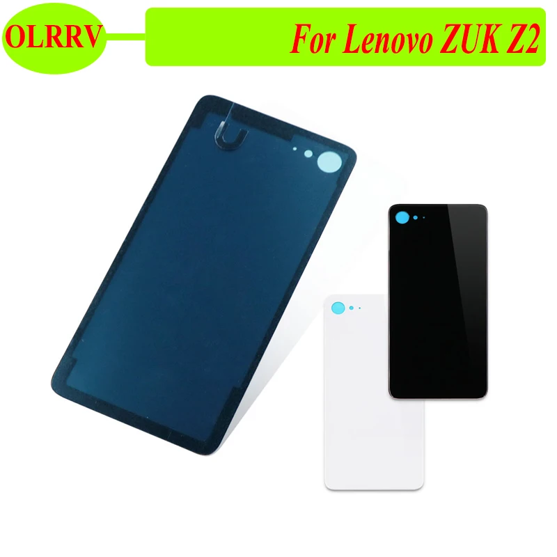 OLRRV For Lenovo ZUK Z2 Glass Back Battery Case Replace Parts 5.0inch Phone Protective Cover Housing |
