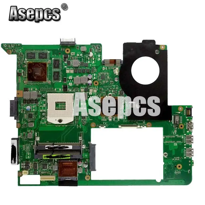 Asepcs N76VZ материнская плата для ноутбука For Asus N76VM N76VJ N76V тест оригинальная