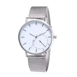 2019 г. женские Женская мода Повседневное кварцевые часы девушка Для женщин платье в подарок часы Бизнес Простой наручные часы Relojes hombre 4A