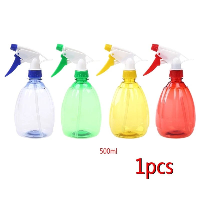 1PC500ml пластиковый прозрачный триггер пустой распылитель для пульвезатора цветочное растение парикмахерские случайные Садовые принадлежности