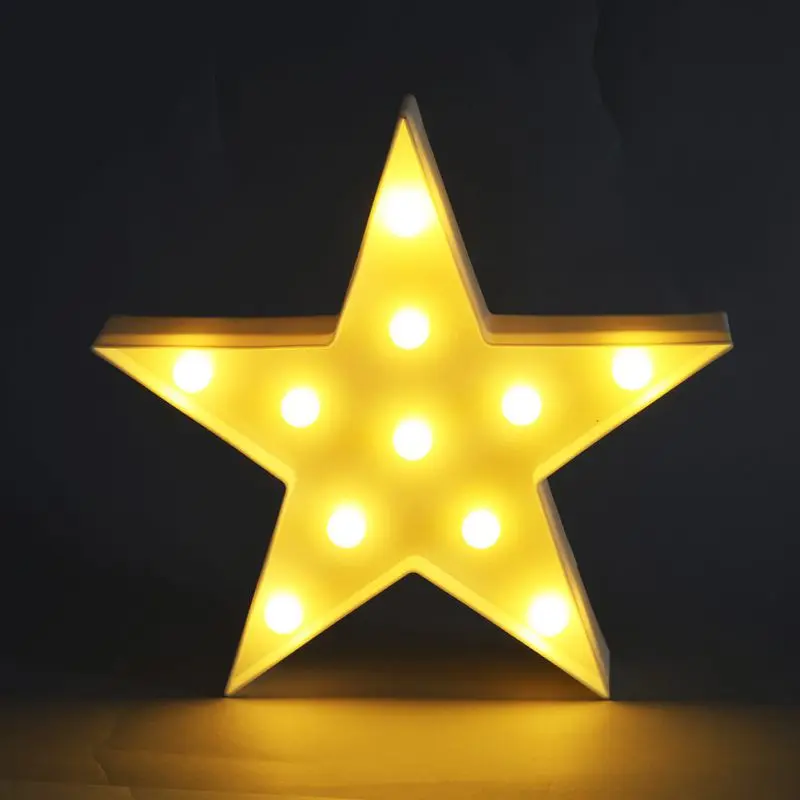 Star Light светодио дный Star Night настольная лампа для детской комнаты Спальня подарок вечерние украшения дома