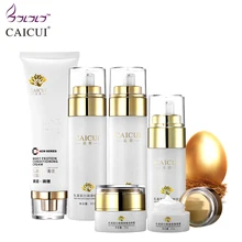 Коллагеновый белок уход за кожей лица набор очищающий крем для лица эмульсия для тонера bb крем для глаз антивозрастной Красота Косметика caicui Новинка