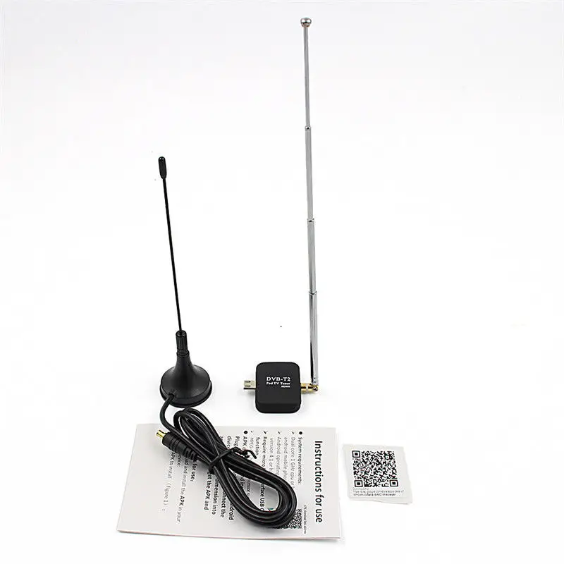 Микро USB часы ТВ DVB-T2 сигнал HD809 HD цифровой ТВ приемник USB DVB-T2 ТВ-палка для телефона Android Pad D ТВ спутниковый ресивер