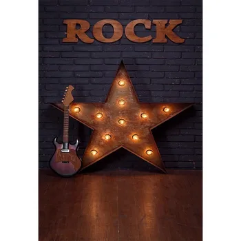 

Rock music instrument Photography backdrop kids star photography backgrounds beautiful Backdrop For Photo Studio accessories