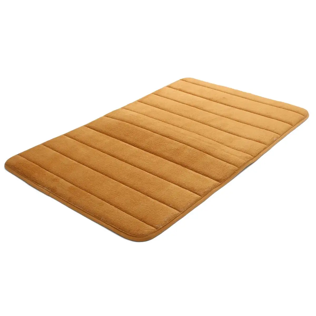 khaki 50X80cm Коврик для ванной комнаты, u-образный коврик для ванной комнаты, коврик для туалета, нескользящий коврик для туалета, водопоглощающий коврик для ванной, tapete banheiro - Цвет: khaki 50X80cm