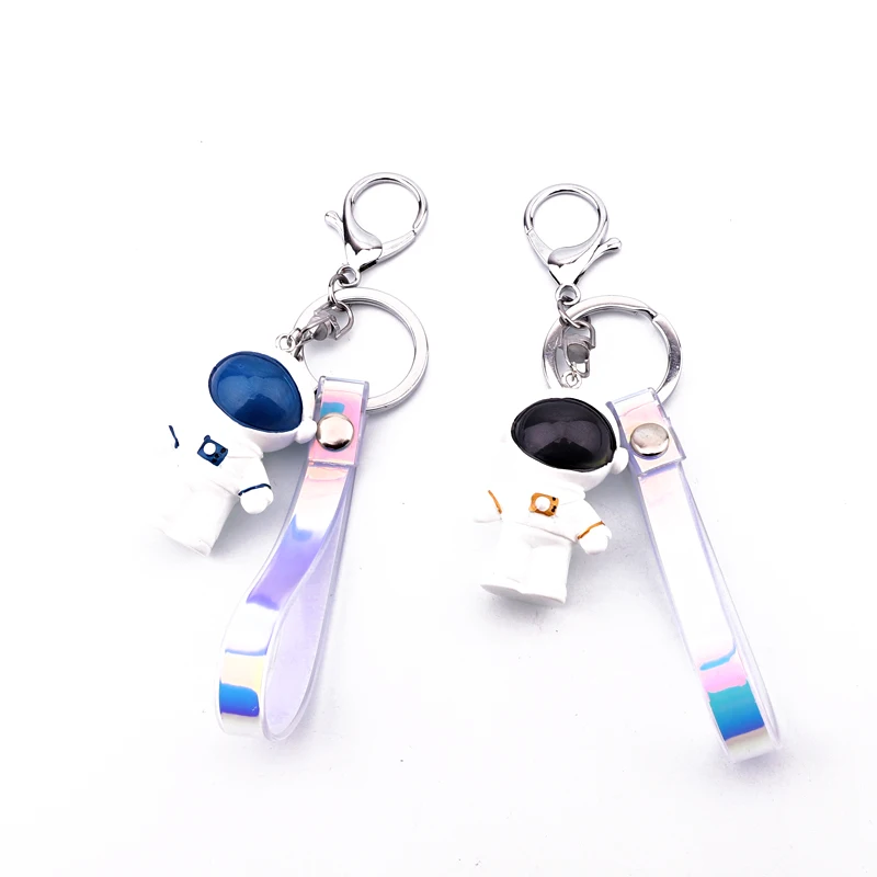 

Dayoff 1PC Cute Astronaut Key Chain Resin Keychain Gift Bag Pendant Accessories Keyring Jewelry Car Key Holder K52