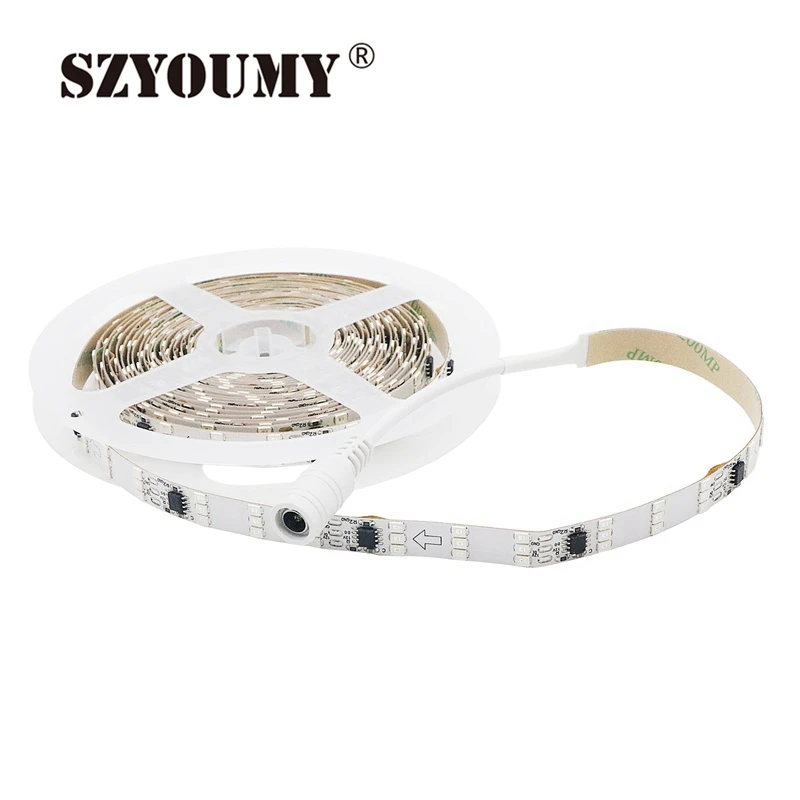 SZYOUMY 12 В светодиодная лента освещения 2835 SMD 256 цветов s RGB Мечта Авто сменные 180