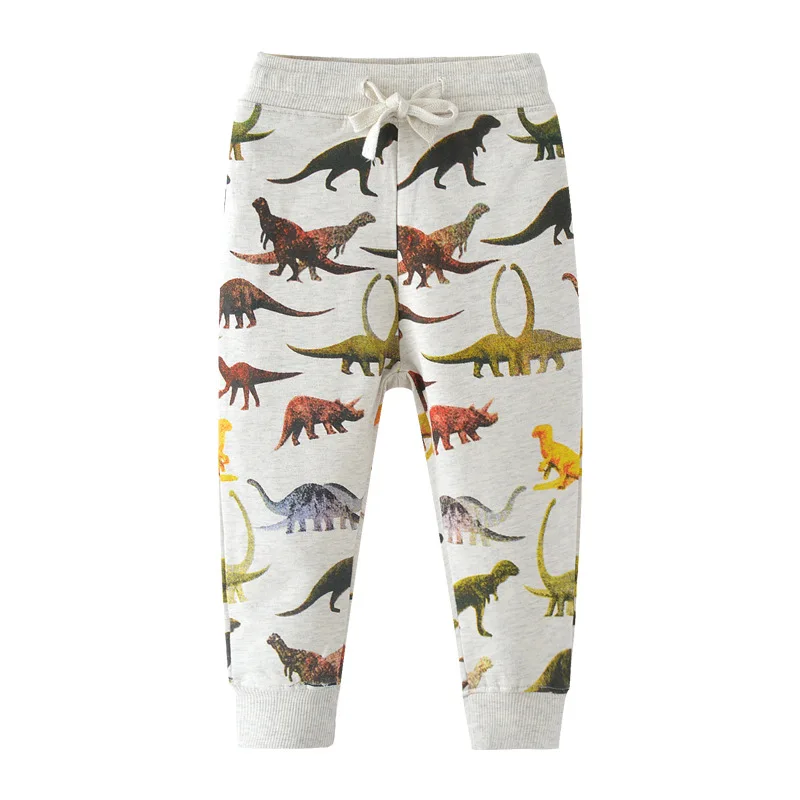 

Warm Kids Pants Cotton Casual Print Sport Boys Pants Sweatpants For Boys Kids Children Trousers 2T-7T Children Clothing Autumn