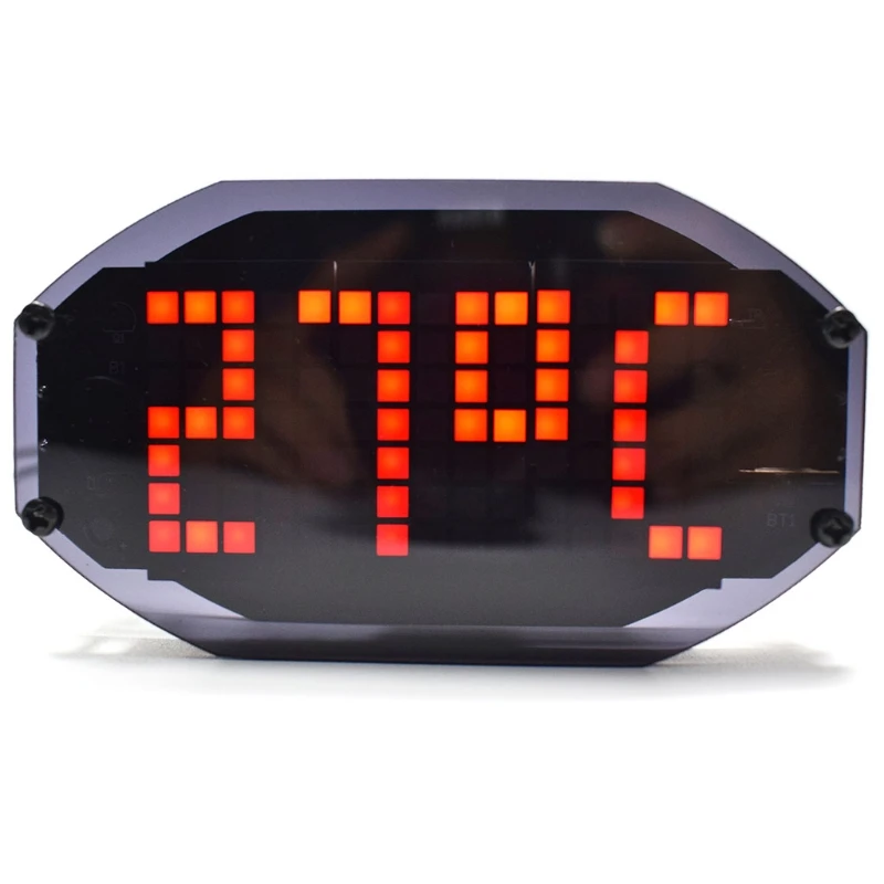 DIY светодиодный настольный термометр, настольные часы, будильник на праздник и день рождения, комплект напоминаний