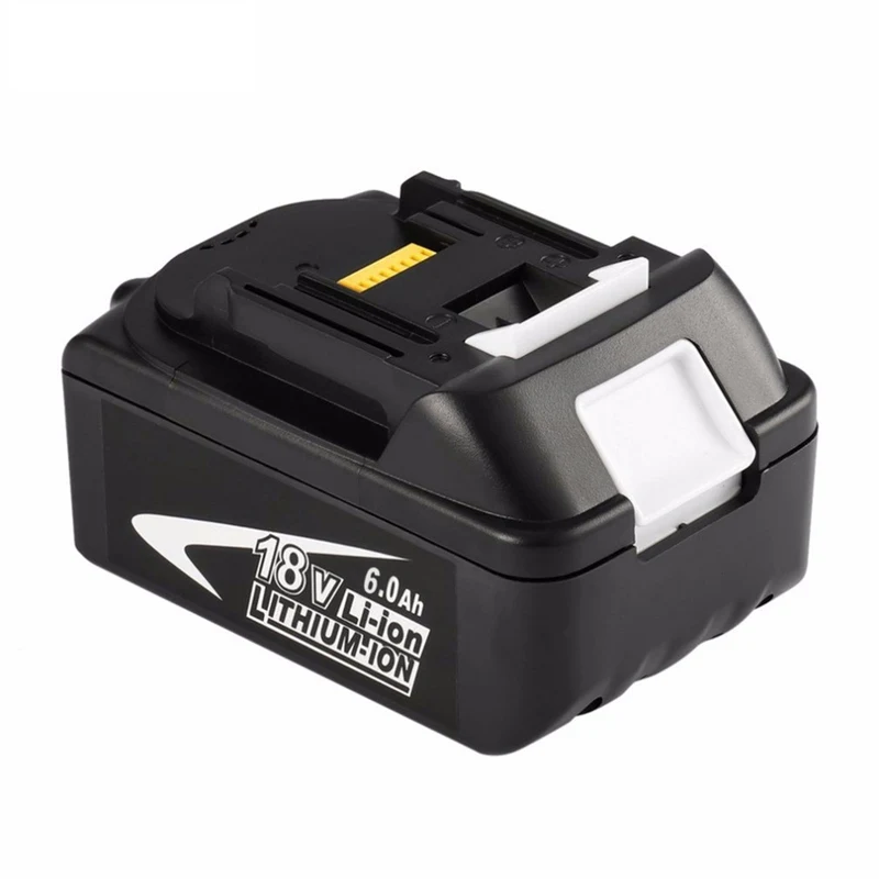 

18V 6000mAh Power Tool Battery Pack for Makita BL1850 BL1860 Replacement Battery 18V 6.0Ah Rechargeable Li-ion Battery