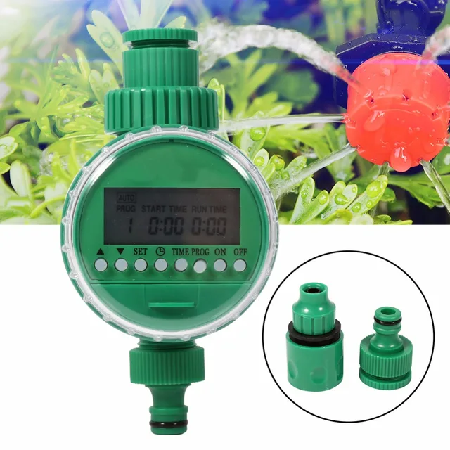 1 Sets Fog Nozzles irrigation system Portable Misting Automatic Watering 20m Garden Hose Spray Head Water Connection Dripper