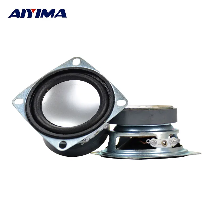 

AIYIMA 2Pcs 2Inch 4 ohm 3W Full Range Tweeter Speaker Mini Stereo Loudspeakers Box Diy Portable Speakers