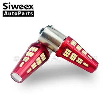 

1pcs 1156 BA15S p21w White led Brake Lights 3014 48SMD Car light for DRL Auto DC 12V Rear Reverse Tail Stop light Bulb