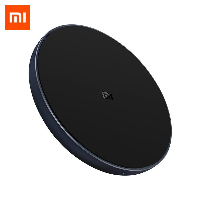 Xiaomi Qi Беспроводное зарядное устройство 10 Вт макс быстрая Беспроводная зарядка для iPhone X XR 8 samsung S9/S9+ S8 Note 9