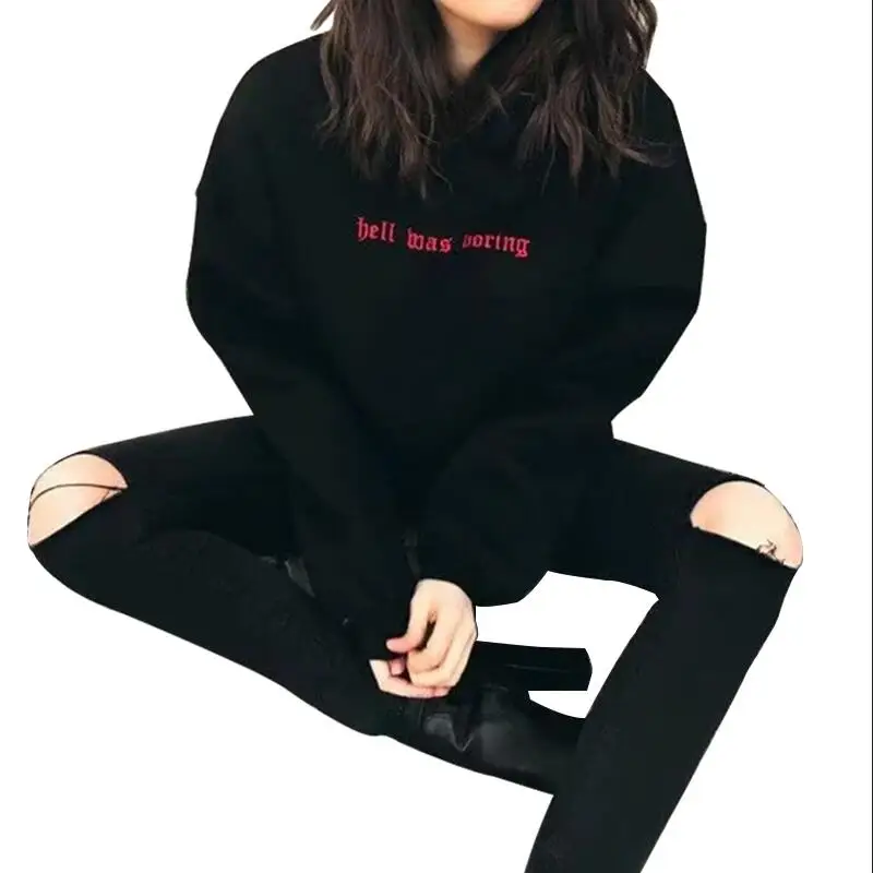 Женский трикотажный свитер с рукавом летучая мышь и надписью|fashion hoodie|hoodie